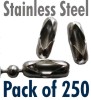 Show product details for #6  3.2mm  Stainless Steel  Connectors 250off