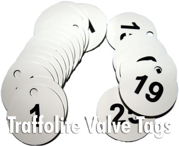 Traffolite Valve Tags