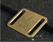 Collar Dog Tag (Large) 