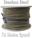 Show product details for #6 3.2mm Stainless steel spool 76 Metres  