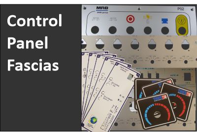Instrument control panels facias