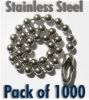1000 off Stainless Steel Ball Chain 150mm