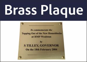 150x150x1.5mm Solid Brass Plaque