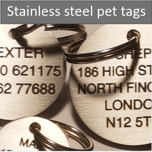 Stainless Steel Pet Tags  