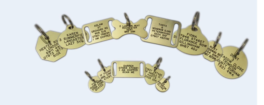 Brass Pet Tags