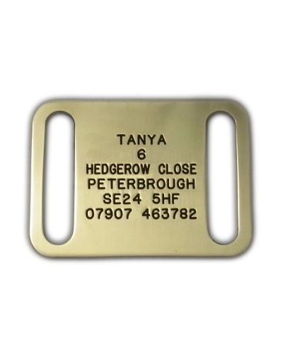 Dog identity tags Large collar Dog tags pet tag