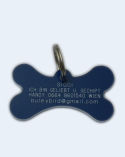 Bone Plastic Pet Tag (Medium)