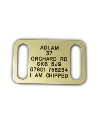 Collar Dog Tag (Medium) 