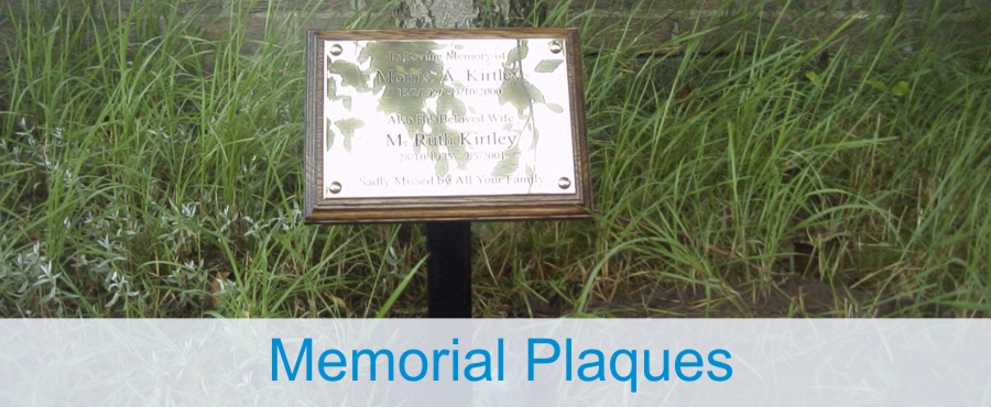 Memorial Plaques  