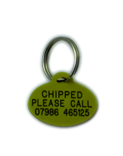 Plastic pet id shop tags