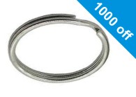 16mm Split Rings   Nickel Plated (1000 of)